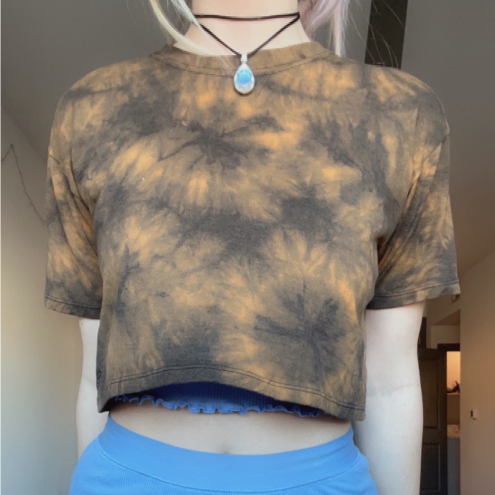 Zumiez Tie Dye Cropped Tee